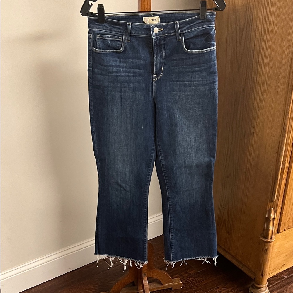 L'AGENCE Dark Blue Jeans 28